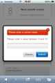 Screenshot of a prompt window